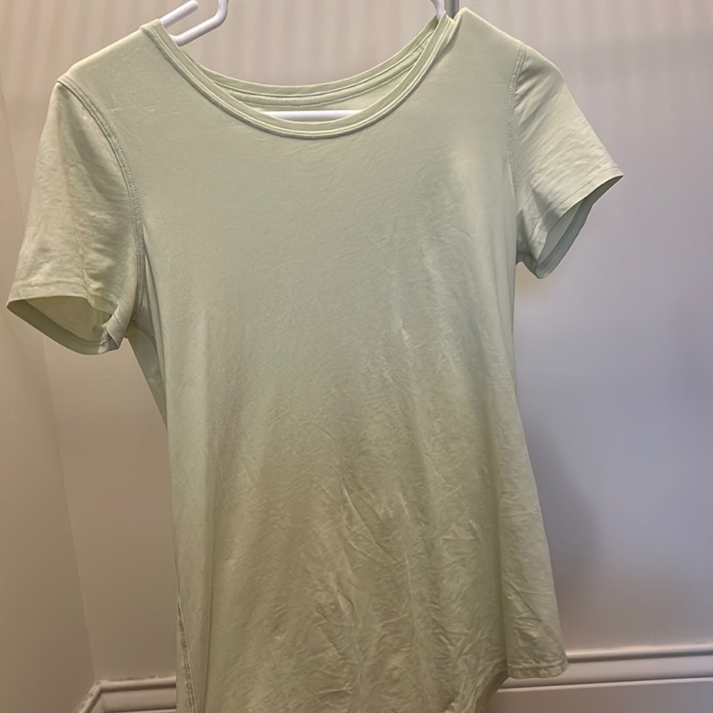lululemon green short sleeve